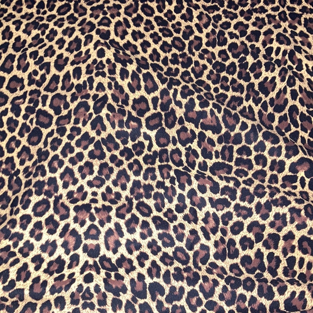 Leopard print fabric Brand New